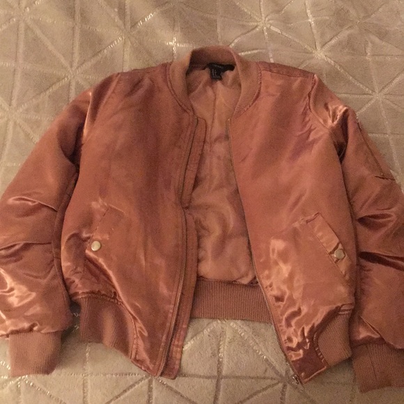 Forever 21 s/p rose gold jacket - Picture 2 of 3